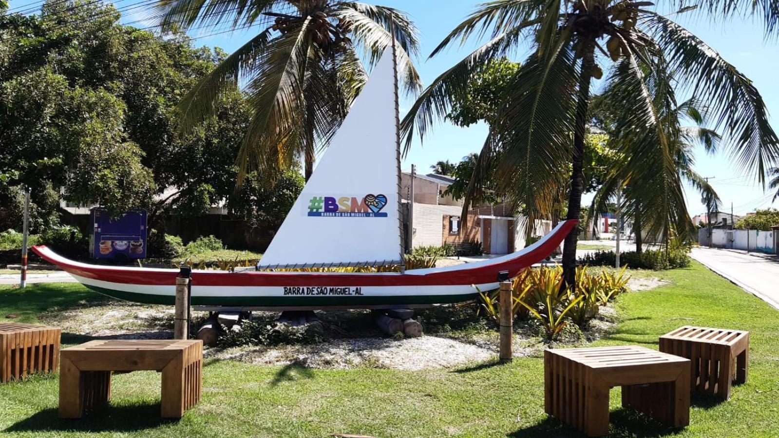 Chale Aconchegante Na Barra De Sao Miguel Villa Exterior foto