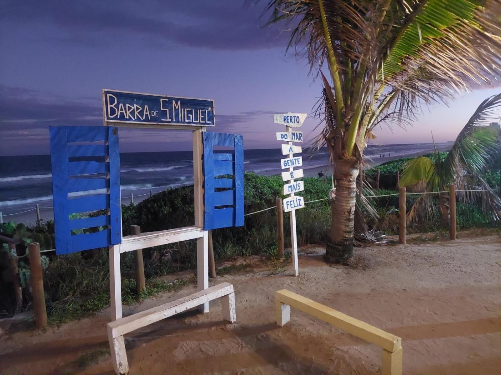 Chale Aconchegante Na Barra De Sao Miguel Villa Exterior foto